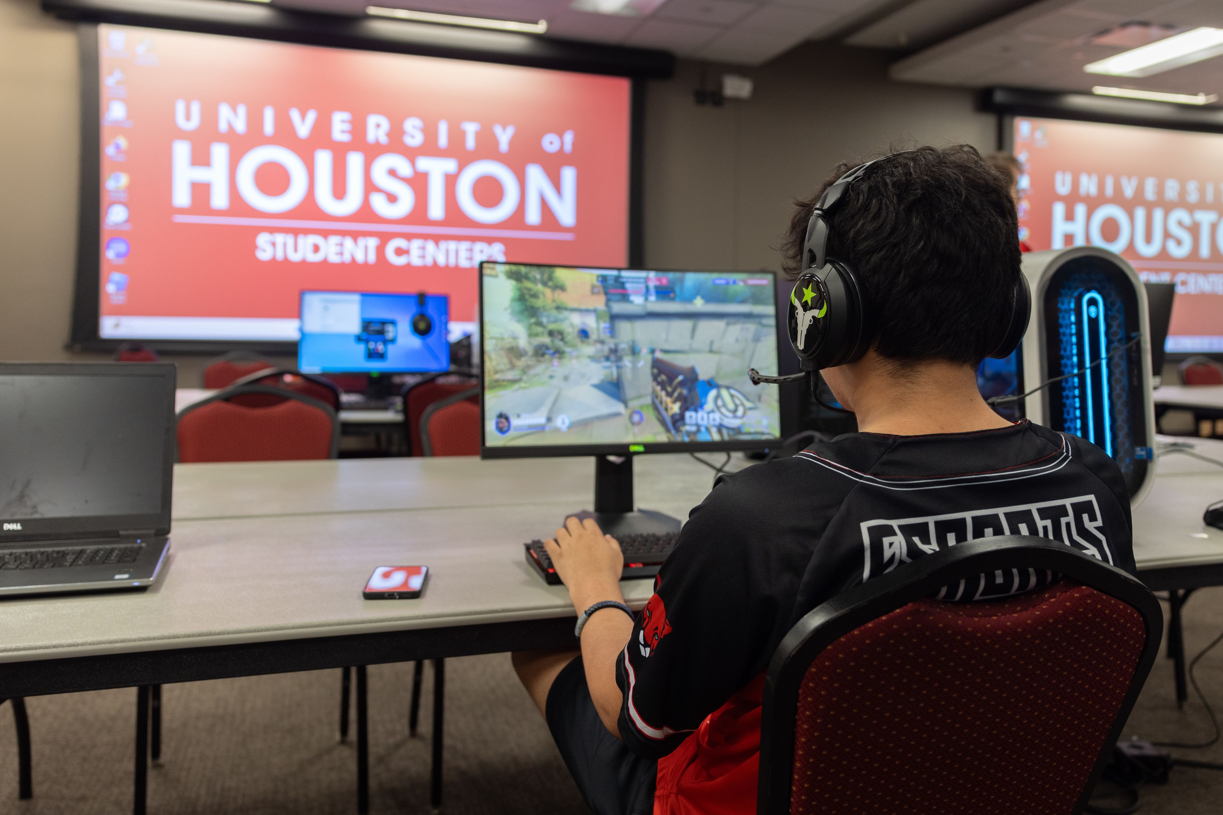 University esports event room